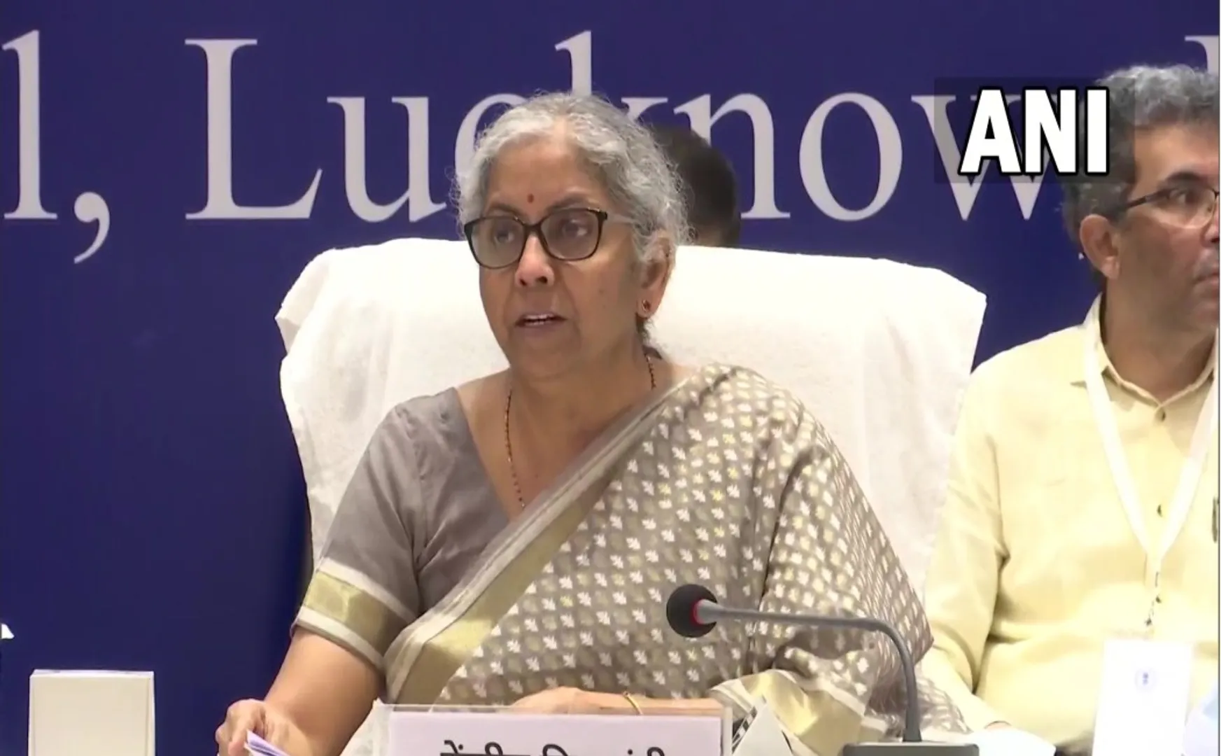 gst council meeting after the union finance minister pressmeet 